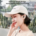 S2000 3.5mm Wired Headset Stereo Earbud Headphones With Mic