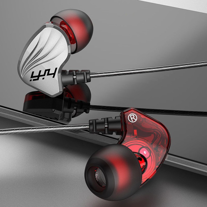 S2000 3.5mm Wired Headset Stereo Earbud Headphones With Mic