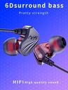 S2000 3.5mm Wired Headset Stereo Earbud Headphones With Mic