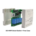 eWeLink Smart WIFI Bluetooth Relay Module On Off Controller 4CH 5V 85-220V 2.4G Remote Control Light Switch Smart Home