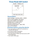 eWeLink Smart WIFI Bluetooth Relay Module On Off Controller 4CH 5V 85-220V 2.4G Remote Control Light Switch Smart Home