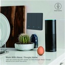Tuya APP Three-way 10A WiFi smart rocker key switch smart WiFi wall key switch