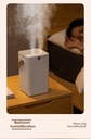 Air Humidifier Dual Spray Digital Display 3L Home Mute Diffuser Humidifier Usb Aromatherapy Office Bedroom Spray Atomizer