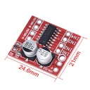 2-way DC motor drive module forward and reverse PWM speed regulation dual H-bridge stepper motor mini super L298N