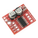 2-way DC motor drive module forward and reverse PWM speed regulation dual H-bridge stepper motor mini super L298N