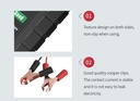 Battery Tester 12V/24V Smart LED Lawn Mower Motor Yacht Car Battery Tester Clip Model