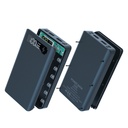 QC 3.0 Quick Charge Version Detachable 6*18650 Power Bank Case Dual USB Mobile Phone Charge PD DIY Shell 18650 Battery Holder