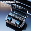 M10 Wireless Bluetooth Earphones Headphones Outdoor Sports Headset With Charging Bin Display Touch Control Earbuds