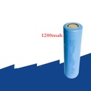 Flat head 3.7v 18650 rechargeable lithium battery