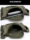 Toughslhs multi-functional outdoor waist bag fashion trend chest bag crossbody bag storage waist bag