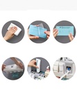 Toothbrush holder bathroom rack no punching wall-mounted bathroom wash set automatic toothpaste squeezer mouthwash cup