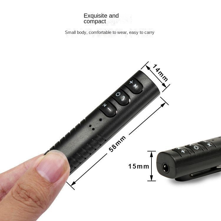 Wireless Bluetooth V3.0 Receiver Adapter 3.5mm Jack For Car Music Audio Aux A2dp Headphone Reciever Handsfree
