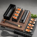 Sushi Making Kit Japanese Rice Ball Cake Roll Mold DIY Home Sushi Making Tool Multifunctional Plastic Kitchen Sushi Maker Tool