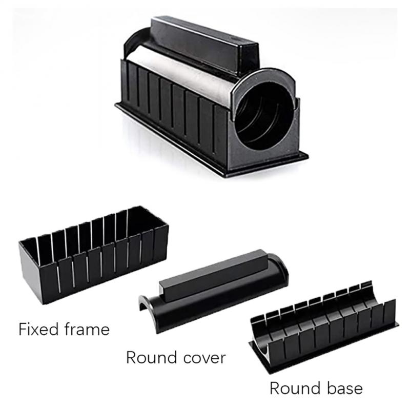 Sushi Making Kit Japanese Rice Ball Cake Roll Mold DIY Home Sushi Making Tool Multifunctional Plastic Kitchen Sushi Maker Tool