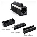 Sushi Making Kit Japanese Rice Ball Cake Roll Mold DIY Home Sushi Making Tool Multifunctional Plastic Kitchen Sushi Maker Tool