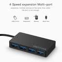Four-port ultra-thin USB 3.0 hub splitter USB computer docking station hub expander