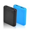 DIY Power Bank Charger Shell Charging Case Mini Solderless Power Supply Housing 3.7V 4 Slots 18650 Battery Box Case (without battery)