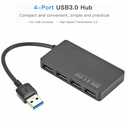 Four-port ultra-thin USB 3.0 hub splitter USB computer docking station hub expander