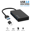 Four-port ultra-thin USB 3.0 hub splitter USB computer docking station hub expander