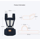 Baby Carrier Ergonomic Newborn Kangaroo Infant Kid Sling Back Front Facing Backpack Wrap Cotton Breathable Baby Bag 0-36 Months