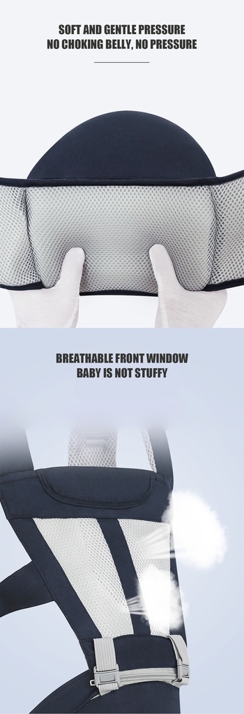 Baby Carrier Ergonomic Newborn Kangaroo Infant Kid Sling Back Front Facing Backpack Wrap Cotton Breathable Baby Bag 0-36 Months
