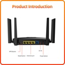 PIXLINK AC1200 Wifi Router Gigabit 2.4G 5.0GHz Dual-Band 1200Mbps Wireless Router Wifi RPT With 4 High Gain Antennas