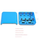 DIY Power Bank Charger Shell Charging Case Mini Solderless Power Supply Housing 3.7V 4 Slots 18650 Battery Box Case (without battery)
