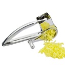 Rotary Cheese Grater Cheese Cutter Slicer Shredder with 4 Interchanging Rotary Sharp Cylinders Stainless Steel Drum Slicer