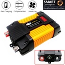 300W Car Power Inverter Modified Sine Wave Dual USB DC 12V to AC 220V Voltage Transformer Power Inverter Converter Adapter