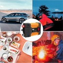 500W Car Power Inverter Modified Sine Wave Dual USB DC 12V to AC 220V Voltage Transformer Power Inverter Converter Adapter