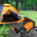500W Car Power Inverter Modified Sine Wave Dual USB DC 12V to AC 220V Voltage Transformer Power Inverter Converter Adapter