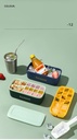 Ice tray refrigerator frozen ice cube mold household ice box with lid
