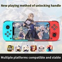 D3 Type-C Telescopic Mobile Phone Gamepad Bluetooth-compatible 5.0 Wireless Game Controller Joystick for Switch host/PS3/PS4/Android HID/PC Windows7/8/10