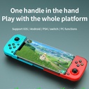 D3 Type-C Telescopic Mobile Phone Gamepad Bluetooth-compatible 5.0 Wireless Game Controller Joystick for Switch host/PS3/PS4/Android HID/PC Windows7/8/10