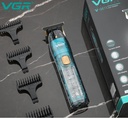 Vgr961 Transparent Ipx7 Waterproof Hair Clipper Professional Barber Beard Trimmer Rechargeable Wireless Men's Hair Trimmer