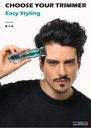Vgr961 Transparent Ipx7 Waterproof Hair Clipper Professional Barber Beard Trimmer Rechargeable Wireless Men's Hair Trimmer