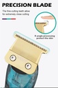 Vgr961 Transparent Ipx7 Waterproof Hair Clipper Professional Barber Beard Trimmer Rechargeable Wireless Men's Hair Trimmer