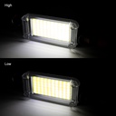 Portable Led Work Light with 18650 battery 700lm Waterproof USB Rechargeable Cob Flashlight Lantern With Hook