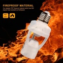 360 Degrees PIR Human Induction Motion Sensor Night Lamp Socket Base Lamp Holder E27 AC 100V-220V Delay Time Adjustable Switch
