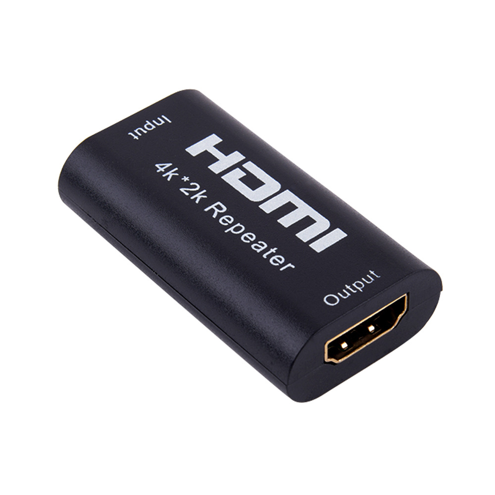 4K 2K HDMI Repeater Extender 40M 130FT FULL HD 1080P HDMI Female To Female Booster Amplifier HDMI Extender Cable Video Converter