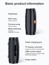800mah Bluetooth 3W*2 Dual Speakers Outdoor Stereo Surround Loudspeaker Wireless Sound Box