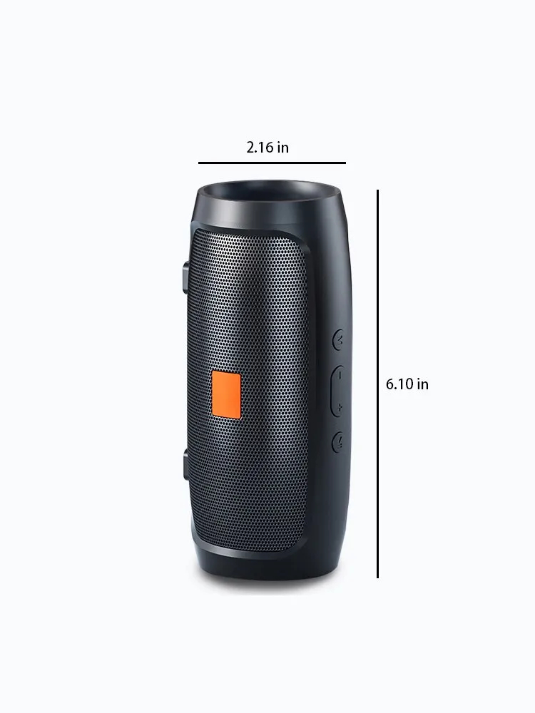 800mah Bluetooth 3W*2 Dual Speakers Outdoor Stereo Surround Loudspeaker Wireless Sound Box