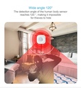 Tuya WIFI Smart PIR Motion Movement Sensor Smart Life APP Home