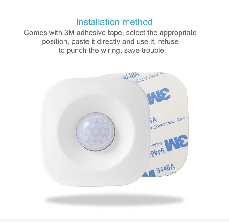 Tuya WIFI Smart PIR Motion Movement Sensor Smart Life APP Home