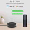 WiFi & Bluetooth dual-mode IR RF Remote Control 315/433MHz Universal Tuya Smart Life App Via Alexa Voice Control