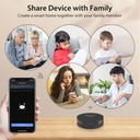 WiFi & Bluetooth dual-mode IR RF Remote Control 315/433MHz Universal Tuya Smart Life App Via Alexa Voice Control