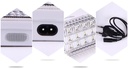 60LEDs Wall-Mounted Lamp Portable Lighbar Power Outage Emergnecy Lighting Rechargeable Light