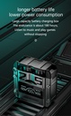 M25 Wireless Bluetooth 5.2 Magnetic Hatch Metal Mechanical Style Dual Ear Digital Display In Ear Sport Bluetooth