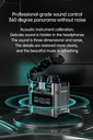 M25 Wireless Bluetooth 5.2 Magnetic Hatch Metal Mechanical Style Dual Ear Digital Display In Ear Sport Bluetooth
