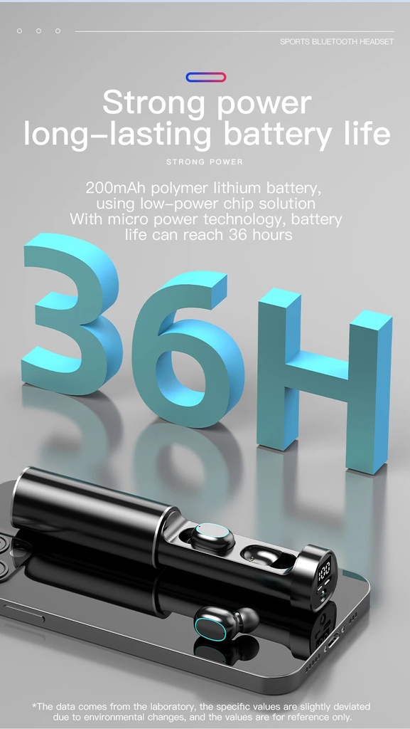 Mini Earbuds N21 TWS Touch Control LED Display Wireless Bluetooth-compatible Sports Earphones With Microphone In Ear Headsets